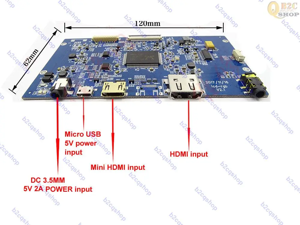 9,7 дюймов 2048X1536 2K HDMI ЖК-плата контроллера комплект драйвера EDP HD экран ips для ipad 3 4