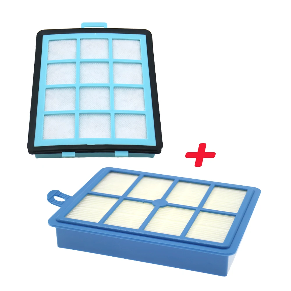 

1 x Exhaust vents filter +1x Intake Vents HEPA Filter for Philips FC8760 FC8761 FC8764 FC8766 FC8767 FC9712 Vacuum Cleaner Parts