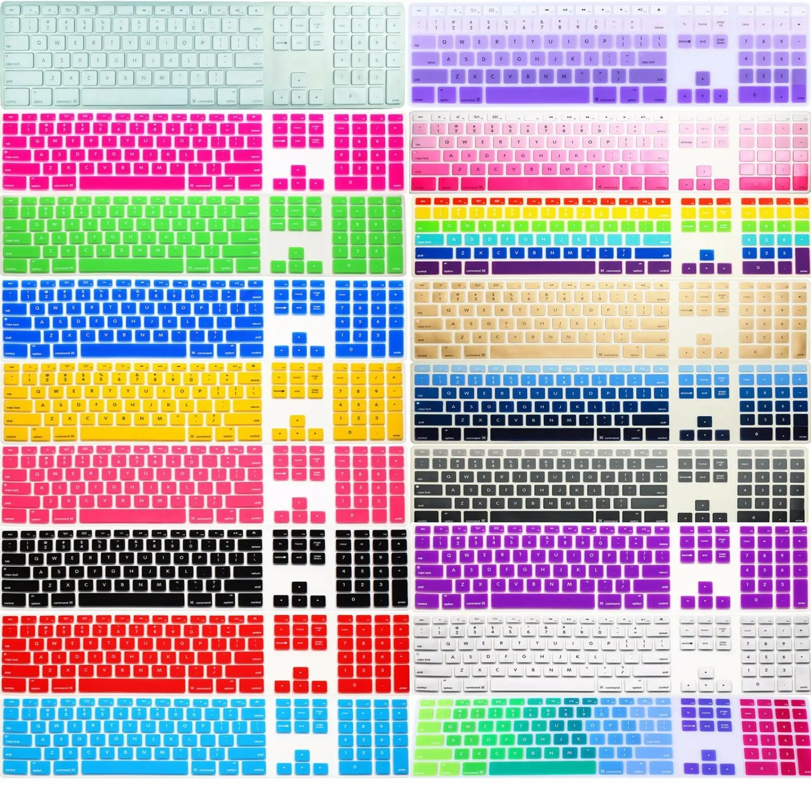 

For US imac G6 keypad MB110LL A1243 Desktop wired keyboard Skin Cover Protector
