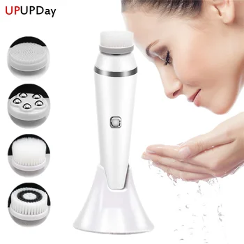 

2020 New Electric Face Cleansing Brush Deep Clean Pore Cleanser Electric SPA Face Massager Face Washer Electric Facial Cleanser