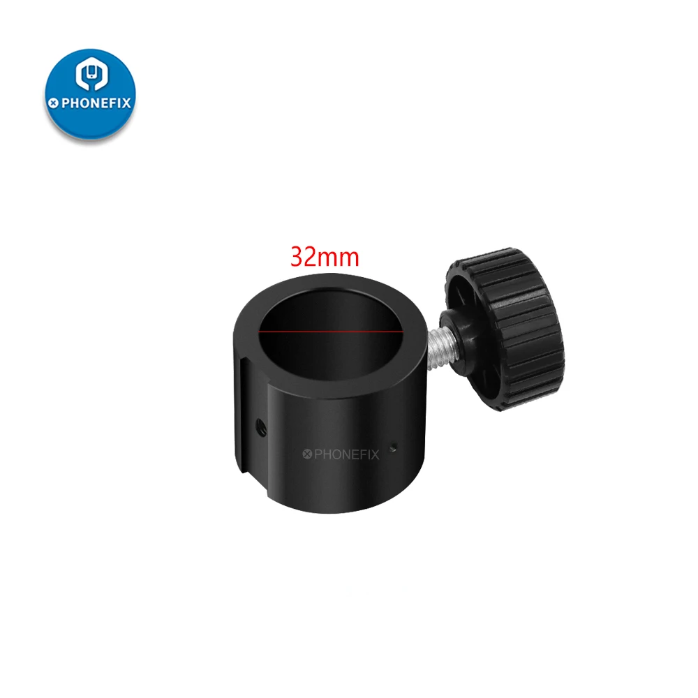 32mm 25mm Industry Stereo Microscope Video Camera Stand Limit Fix Position Ring Holder Metal Pillar Bar Adapter With Screw video microscope stand