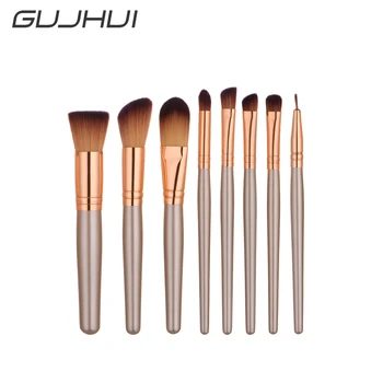 

Professional 8PCS/set Makeup Brushes Set Powder Foundation Eyebrow Facial Brush Cosmetics Make Up Tools Make Up Brush Cosmetics