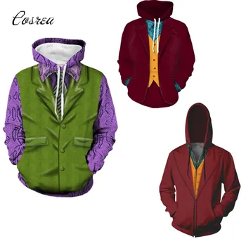 

Joker Hoodie Unisex Hoodie Sweatshirts Hoodies Men Women New Fashion Autumn Winter Pullover Tracksuit Sudadera Hombre Casual