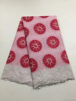

Best Selling Swiss voile laces African Lace Fabric Pink Nigerian French Fabric 2018 High Quality Nigeria Tulle cord Lace PL20111