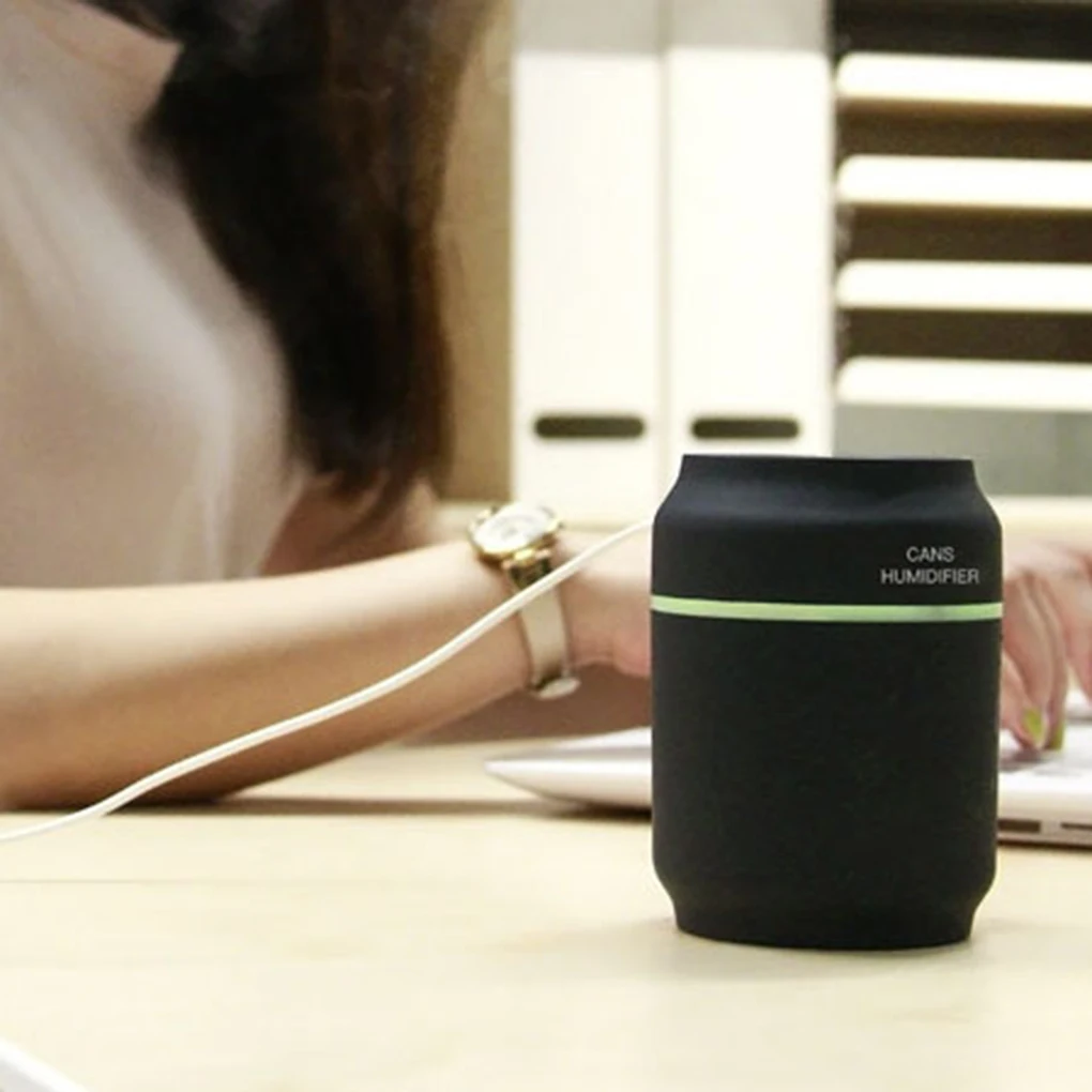Портативный мини USB бесшумный Светодиодный увлажнитель света для машины, офиса, дома, комнаты, воздуха, вода для очищения, восполняющие инструменты