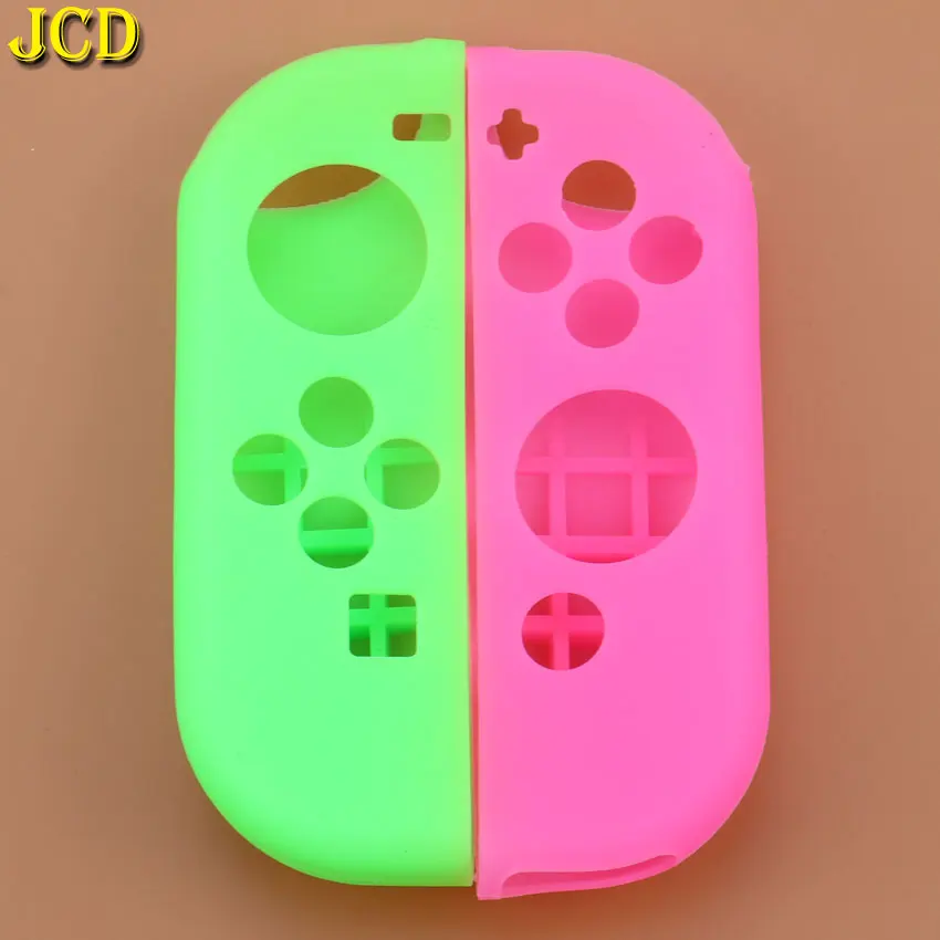 JCD силиконовой резины отделением для кредитных карт чехол для Nintendo Switch контроллер Joy-Con Nintendo Switch NX NS JoyCon Grip - Цвет: GM