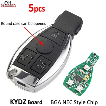 

5PCS* 3 Buttons Smart Remote Key with BGA Style NEC Chip 315/433 MHZ for Benz A E S G CLK SLK ML Class After Year 2000