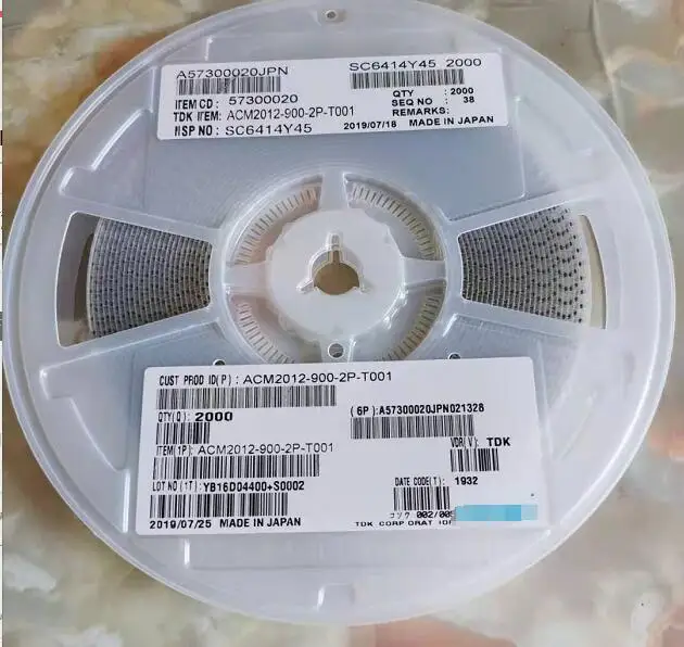 500PCS ACM2012-900-2P-T002 ACM2012-900-2P ACM2012 0805 90R common-mode inductor New and original | Электронные компоненты и