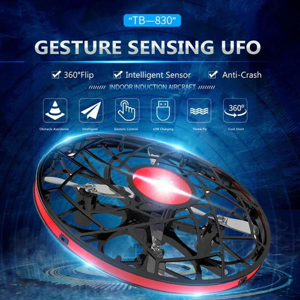 TL954063 НЛО Мини-Дрон вертолет RC Квадрокоптер зондирования и света игрушка для дома четырехосный НЛО Мини Дрон