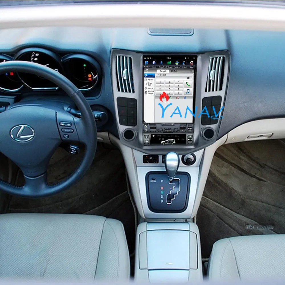 4 + 64 ГБ Android Автомобильный GPS навигатор для-LEXUS RX300/330/350/400h 2004-2008 автомобильный Радио