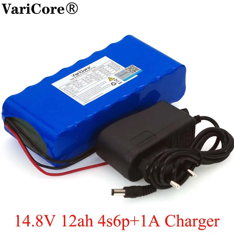 Литий ионный аккумулятор VariCore 14 8 в 12 Ач 4s6p 18650 нагреватель для ночной рыбалки