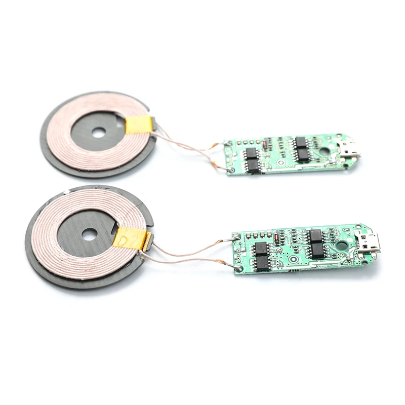 apple charging station DC 5V Fast Wireless Charger Transmitter Module PCBA Circuit Board With Coil apple charging station