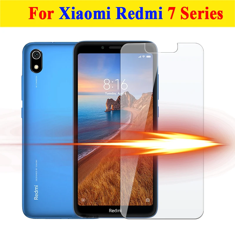 

Glass For Xiaomi Redmi 7a 7 Pro Tempered Glass 7 A 7pro Ksiomi Redme Xiamei Protective 9H Screen Protector Film 2.5