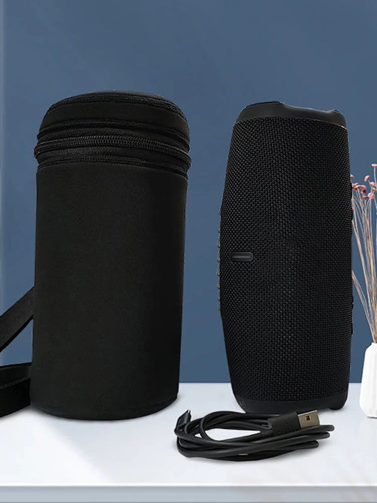 Custodia Da Viaggio Per Altoparlante Jbl Charge 5 Custodia Per Il Trasporto In Gomma Elastica Alta Per Jbl Charge5 Borse Per Altoparlanti Blue-Tooth