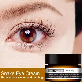 

Snake-venom Eye Cream Remove Dark Circle Eyes Bags Anti-aging Care Granule Fat Moisturize Essential absorption Eye Fast L9A3