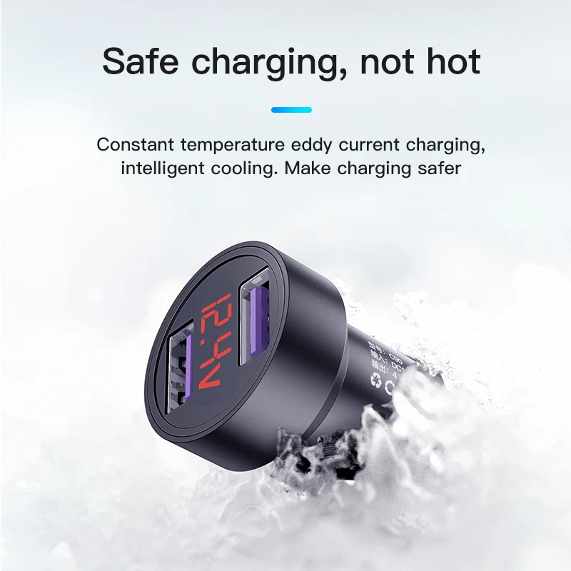 KUULAA Quick Charge 3,0 USB Автомобильное зарядное устройство для iPhone Xiaomi samsung huawei SCP QC3.0 QC Быстрая зарядка автомобильное зарядное устройство для мобильного телефона