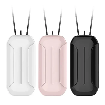 

2Pcs Mini Portable Rechargeable Negative Ion Hanging Neck Air Purifier