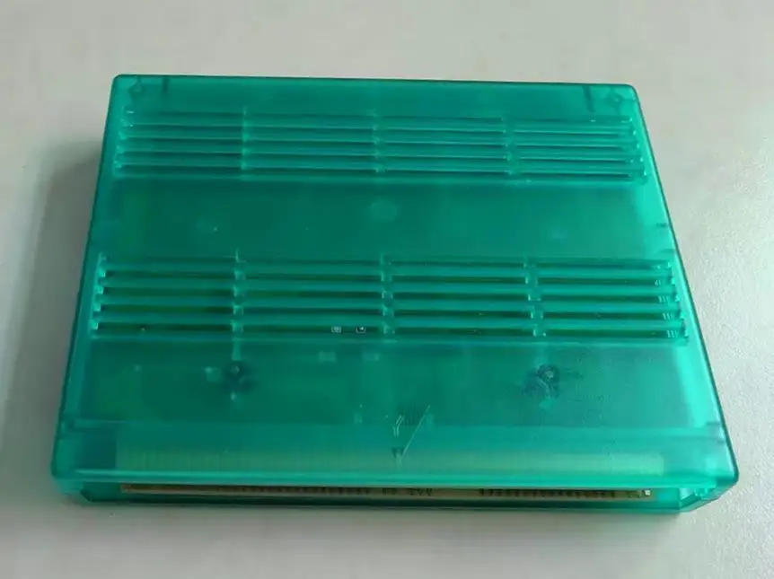 SNK MVS игровой картридж Замена пластиковый корпус для NEOGEO MVS - Цвет: Transparency Green