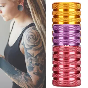 

35mm Alloy Tattoo Machine Grip Handle Non-Slip Tattoo Supplies for Body Art Tool a