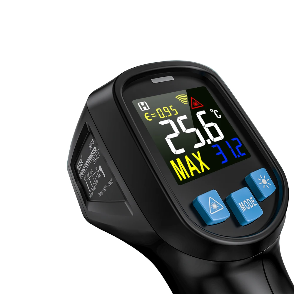 Digital Infrared Thermometer -50~400C Laser Temperature Meter Gun Digital LCD Industrial Outdoor Laser Pyrometer IR Thermometer