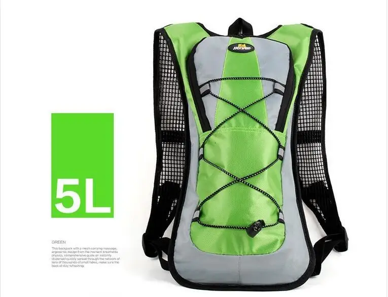 Flash Deal 5L Waterproof Breathable Cycling Backpack Bicycle Bag no Water Bag Backpack Ultralight Portable Bike Bag Cycling Backpack 17