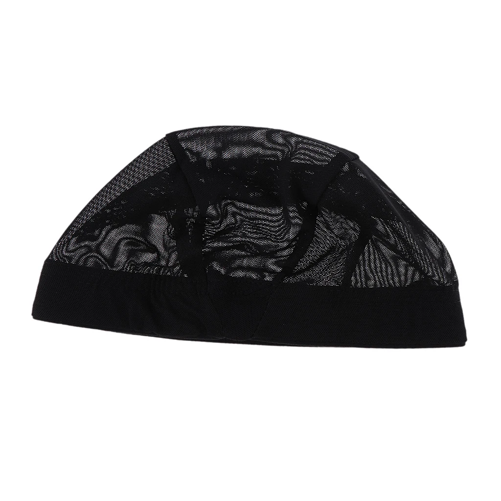 Elastic Dome Cap Costume Mesh Net Making Wigs Spandex Snood Hairnet Black