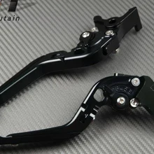 Тормозной рычаг сцепления для BMW S1000RR 2010-/HP4 2012- черный складной выдвижной Регулируемый логотип мотоцикла S1000 RR