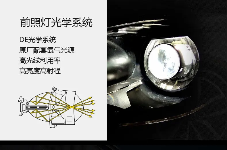 Автомобильный Стайлинг для carmy 2012- Camry фары светодиодная фара дальнего света Camry светодиодный DRL hid фары аксессуары