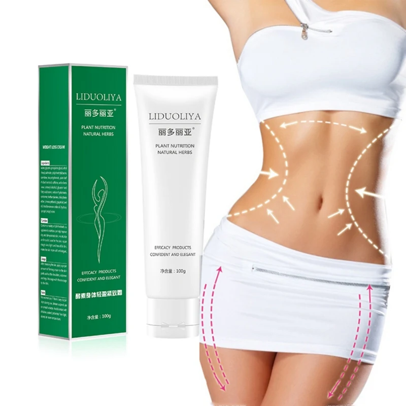 

Hot Sale 100g Enzyme Slimming Cream Reduce Cellulite Lose Weight Burning Fat Slimming Cream Weight Loss Health Care