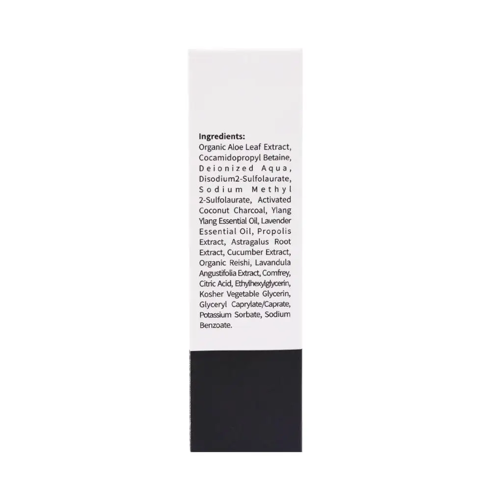 MELAO Deep Cleansing Bamboo Charcoal Skin Care Facial Cleanser Moisturizing Blackhead Face Care Cleanser