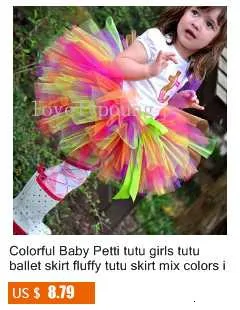 Лидер продаж; платье-пачка радужного цвета для девочек на день рождения; платье-пачка для маленьких девочек с единорогом; kawaii; одежда