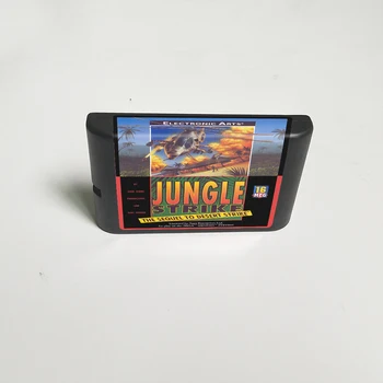 

Jungle Strike - 16 Bit MD Game Card for Sega Megadrive Genesis Video Game Console Cartridge