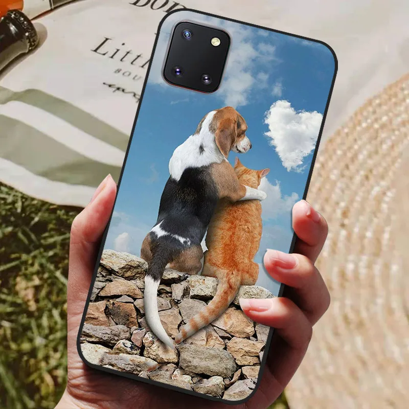 Wolf Cartoon Silicon Soft TPU Back Cover