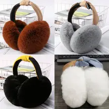 Модные женские зимние складные наушники для студентов простые универсальные милые теплые наушники Новинка