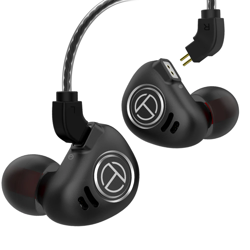 TRN V90 1DD + 4BA HIFI Гибридный наушник для бега спортивные наушники гарнитура VX T1 T2 T3 T4 |