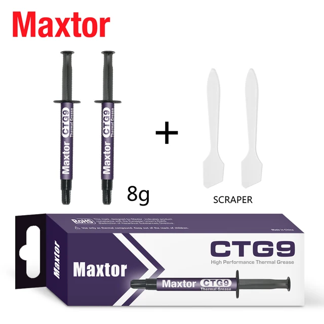 Maxtor CTG9 13.5W/mkThermal Paste Laptop PC Motherboard Desktop CPU GPU Cooler Heatsink CTG9(8g)13.5w-mk