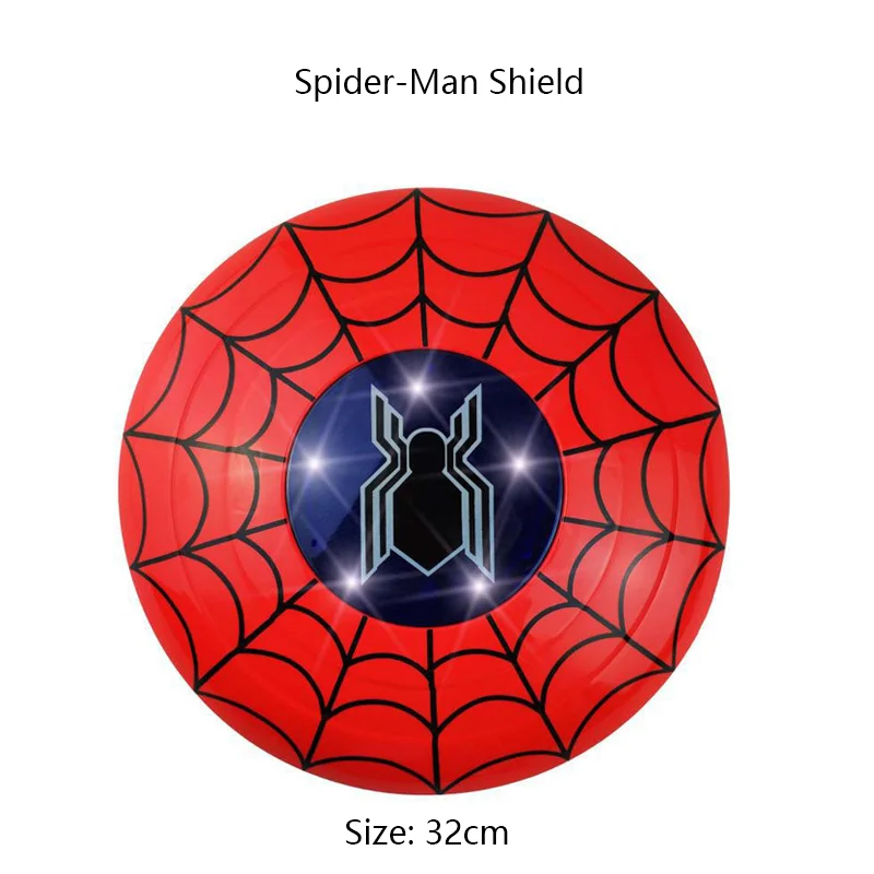 Новые Marvel Мстители 4 дети Человек-паук косплей костюм Spider-man перчатки Человек-паук манбэтмен Супермен пусковые устройства ручная фигурка игрушка