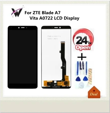 ЖК дисплей для ZTE Blade A7 Vita A0722 сменный сенсорный экран 5 45 дюйма|Экраны мобильных