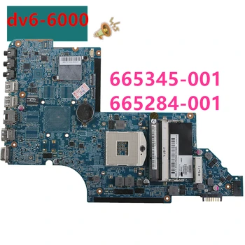 

New Notebook Motherboard For HP Pavilion dv6-6000 For Laptop Motherboard 665345-001 665284-001
