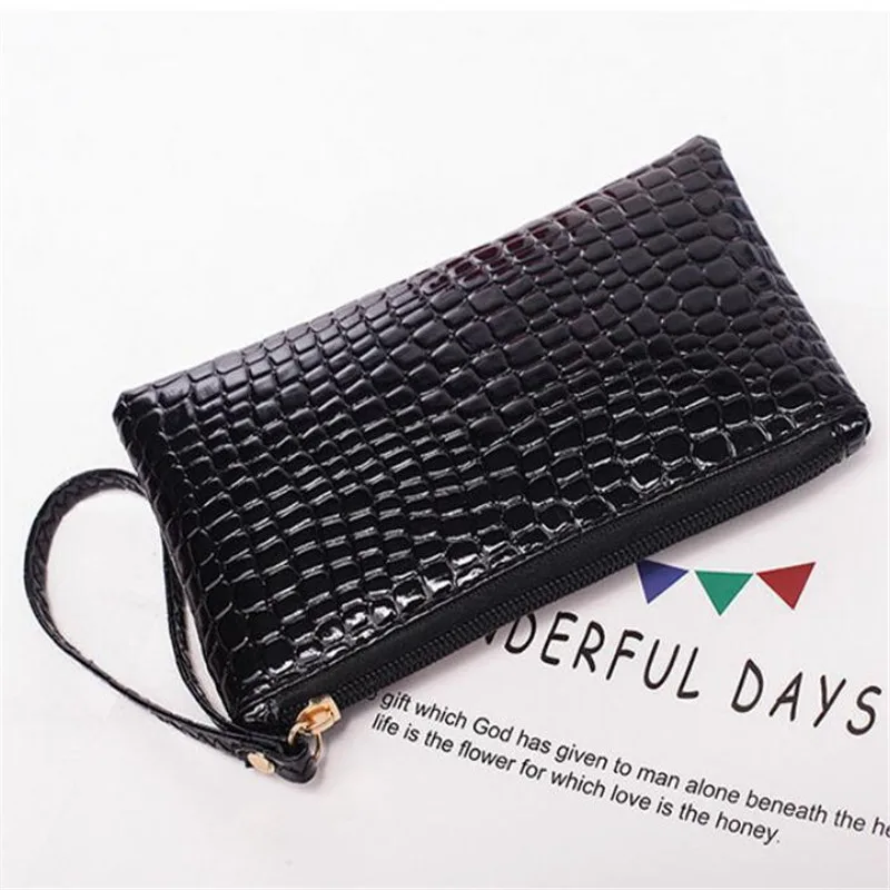Women Wallets Fashion Lady Wristlet Handbags Long Money Bag Zipper Coin Purse Cards ID Holder Clutch Woman Wallet PU Leather - 3