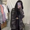 With Hat Hoodies Women Korean Style Chic BF Camouflage Streetwear Fashion Oversize Womens Causal All-match Simple Ins Hoodie ► Photo 2/6
