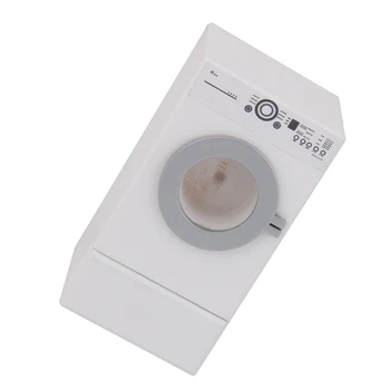

1/12 Dollhouse Home Appliances Miniature Dryer Wood Machine - 4.5 X 5 X 9.3 cm Scale Furniture Modern Tumble Clothes Dryer