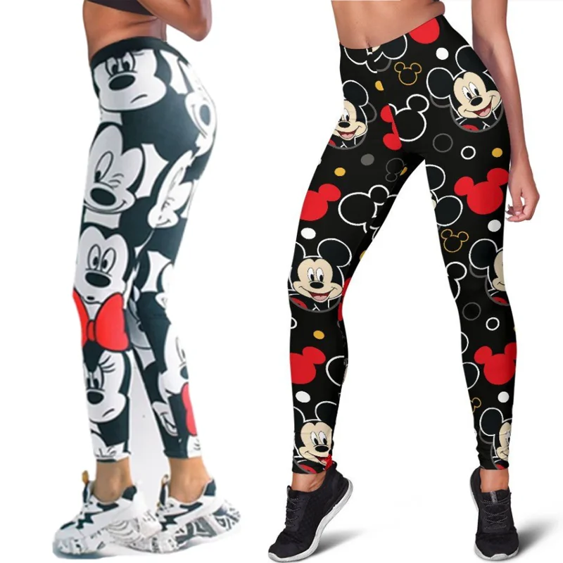 Disney Mickey Mouse Trousers Women Sweatpants Women Digital 3d Printed ...