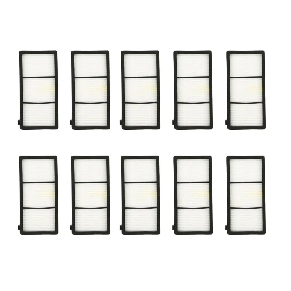 10pcs/set HEPA Filter Cleaner Accessory Part Replacement Fit for iRobot Vacuum Cleaner 800 900Series