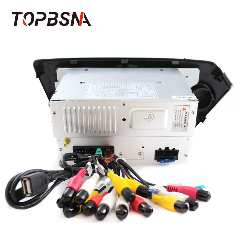 Discount TOPBSNA Android 9.0 2 Din Car DVD Player For Kia k2 RIO 2010-2015 Car Multimedia player GPS Navigation DVD Stereo Audio WIFI RDS 4