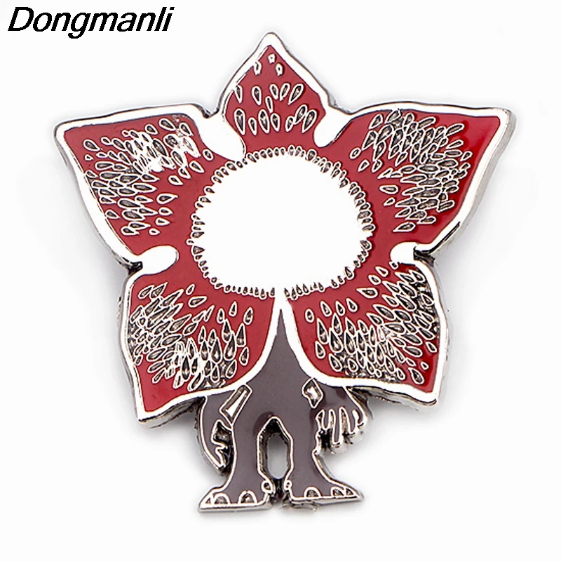 P2316 Dongmanli странные вещи металлическая Глянцевая Булавка и броши для нагрудных значки на рюкзак сумки значок подарки