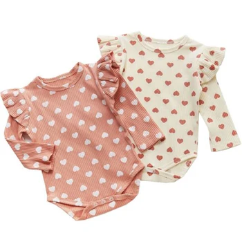

2020 New Newborn Girl Clothes Korean Style Toddler Baby Girl Romper Newborn Baby Girl Jumpsuit One-Piece Outfit Kids Clothes