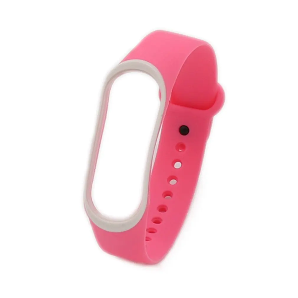 

M3 Hand Ring Double Color Replacement Wristband For M3 Watch Silicone Watchband For Men Watch Women Gift Hot
