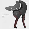 OUDISI PVC Pipe Cutter 36mm 42mm 64mm Aluminum Alloy Body Ratchet Scissors Tube Cutter PVC/PU/PP/PE Hose Cutting Hand Tools 3