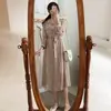 New S-XL Spring femme dress Casual Boho  Casual chiffon print long Sleeve Summer Women Dresses Female Dress Robe Femme Vestido ► Photo 2/6